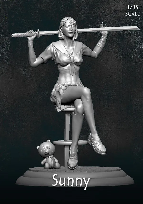 Figurine modèle en résine GK, tournesol, kit non assemblé et non peint, 1/35