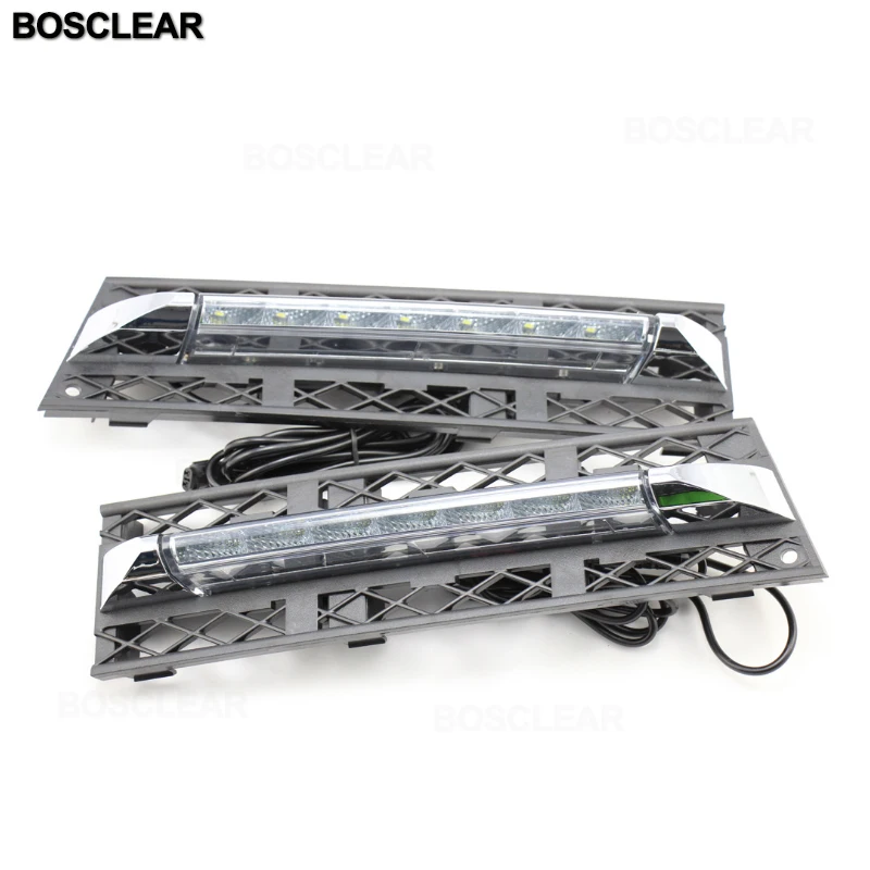 Car Styling LED Daytime Running Light DRL Day Light Fog Lamp For BMW 7 Series F01 F02 730i 740i 750i 760i 2009 2010 2011 2012-13