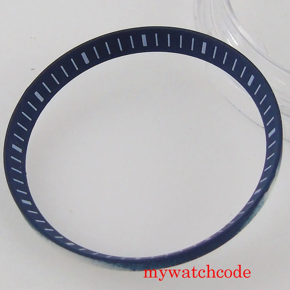 Kualitas Tinggi Baru 30.2Mm * 27Mm * 2.6Mm Cincin Jam Tangan Bab Hitam Hijau Putih Oranye untuk 42Mm Casing Jam Tangan