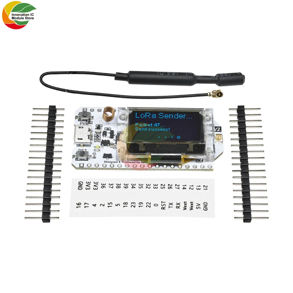 SX1276 0.96 OLED ESP32 WIFI Bluetooth Development Board LoRa Node 868-915MHZ OLED Display Bluetooth WIFI Kit 32Development Board