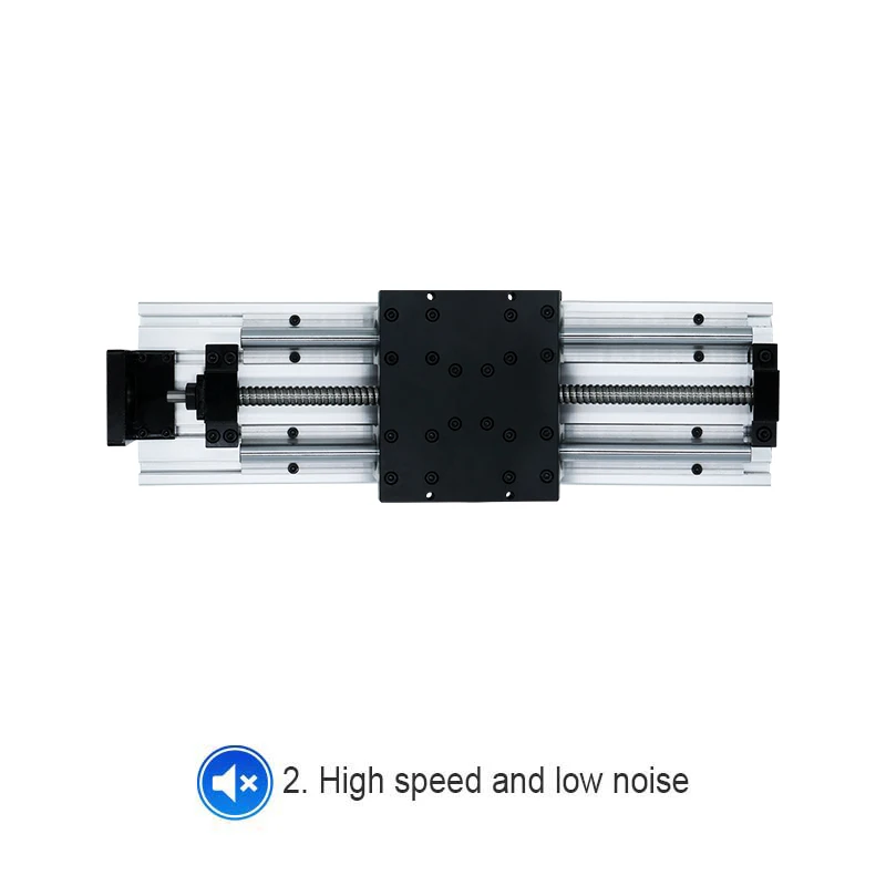 Imagem -03 - Deslize o Módulo Linear Stage para Stepper Motor Bola Parafuso Guia Linear Eixo z Sfu1605 1610 Sbr16 Nema23 Nema34