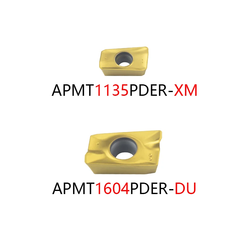 APMT/APKT1135 1604 1605 KT9125 H01 YZ735 YZ7800 high-quality carbide inserts APMT CNC lathe parts tool milling inserts CNC Tools