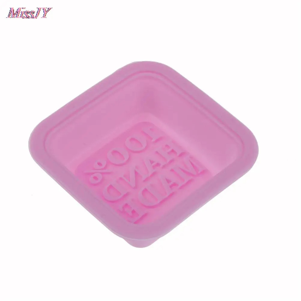 1pc 6.8*2cm Hand Made Pattern DIY SiliconeTools Mold Soap Mold Fondant Cake Decorating 100%