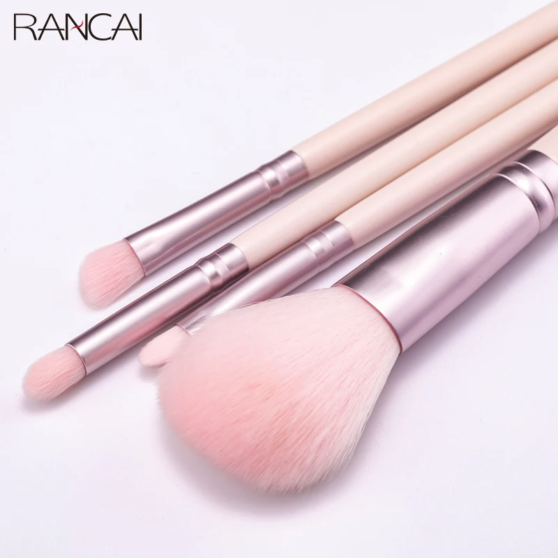 RANCAI 4 stücke Diamant Griff Lidschatten Contour Blending Concealer Make-Up Kosmetik Pinsel Werkzeug