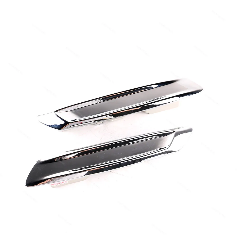 51137336645 51137336646 2Pcs Exterior Fender Molding Decorative Panel Trim Cover Left & Right For BMW F10 2013-2016 Sedan