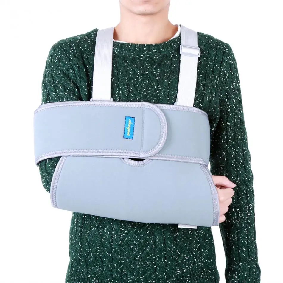  Arm Sling Support Adjustable Breathable Shoulder Strap Brace Immobilizer Wrist Elbow Forearm Fracture Recovery Brace