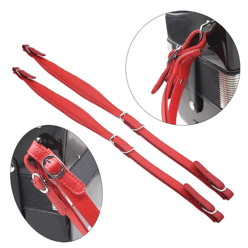 Accordion Straps Widen Faux Leather Comfortable Functional Performence Accordion Straps Accordion Shoulder Belt