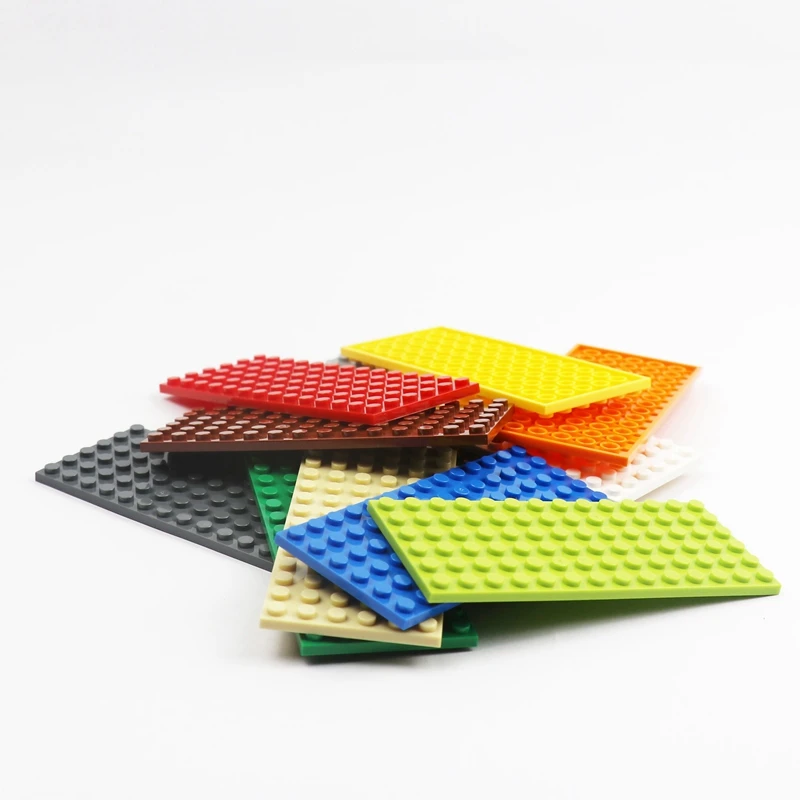 Building Blocks Parts Assembles Small Particles 3456 Plate 6 x 14 Figures Blocks Baseplate Boys Toys Bricks Accessories