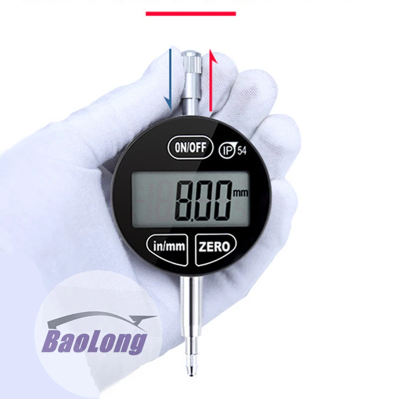 

Digital indicator 0-12.7mm oil proof water proof IP54 Electronic Micrometer Micrometro Metric/Inch Dial Indicator Gauge