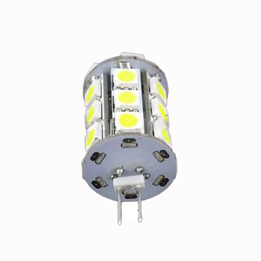 Imagem -02 - Smd Levou Lâmpada Led Substituir Lâmpada de Halogéneo Lâmpada 13 24 Leds Branco Quente Branco 10 Peças Lote 12v 3w 4w 6w g4 5050