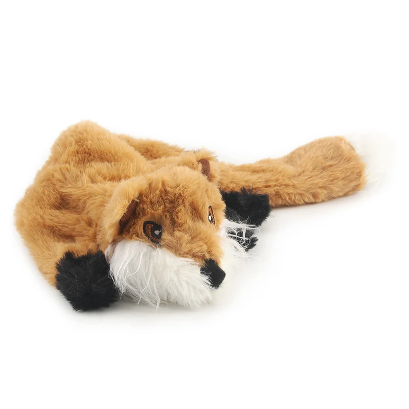 Plush Zebra Squeaky Dog Toy 3