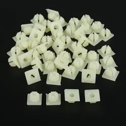 50Pcs 4755299 3907444 Bumper License Plate Nut Bracket Clip For A11719 A8435 #14 Screw Grommet