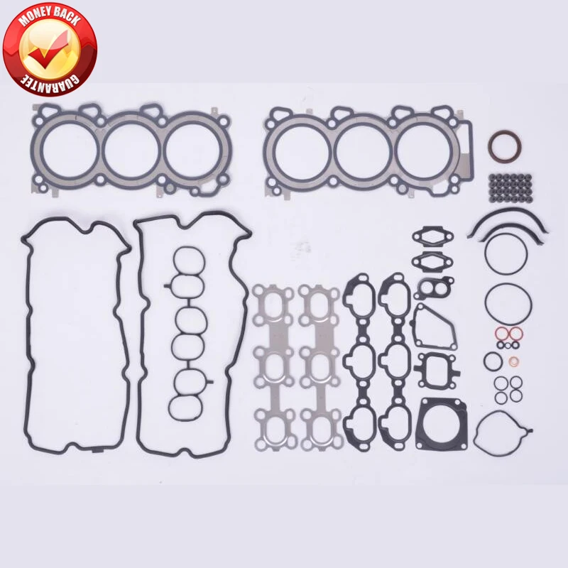 

VQ30DE 2987cc Engine Full gasket set kit for Nissan Maxima (A33) Infiniti I30 (A33) 3.0L V6 2000-2001 10101-4Y529 101014Y529