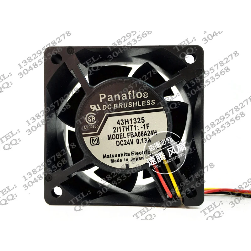 New original NMB FBA06A24H 6CM 24V 0.13A ultra-quiet inverter cooling fan