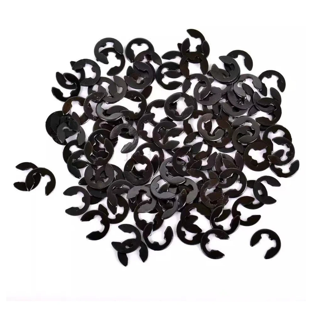 

100PCS M4 e Clips For RC 1/10 HSP Model Car Spare Parts 94122 94123 94106 94166 94155 94177 94111 94188 Circlip Retaining Rings