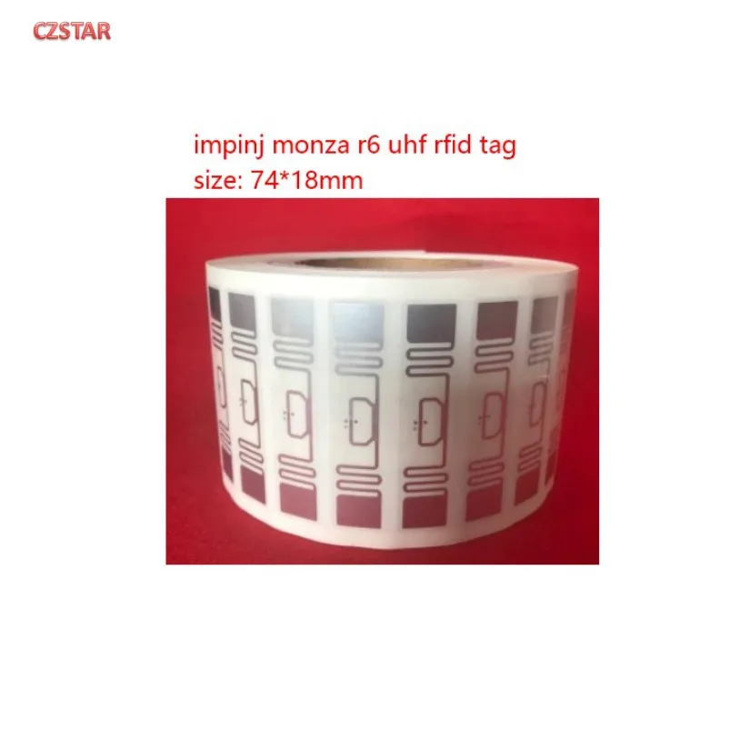 RFID Impinj Monza R6 uhf tags long range r6 chip epc gen2 Passive UHF tag stickers wet inlay