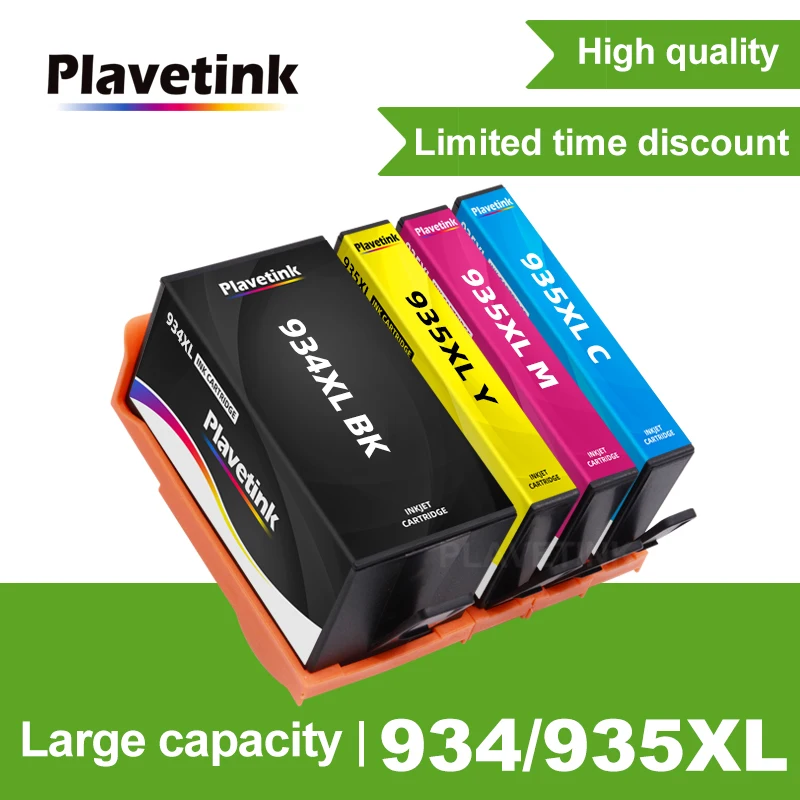 Plavetink Ink Cartridges Replacement For HP 934 935 XL 934XL 935XL For HP934 Officejet Pro 6812 6830 6815 6835 6230 Printer