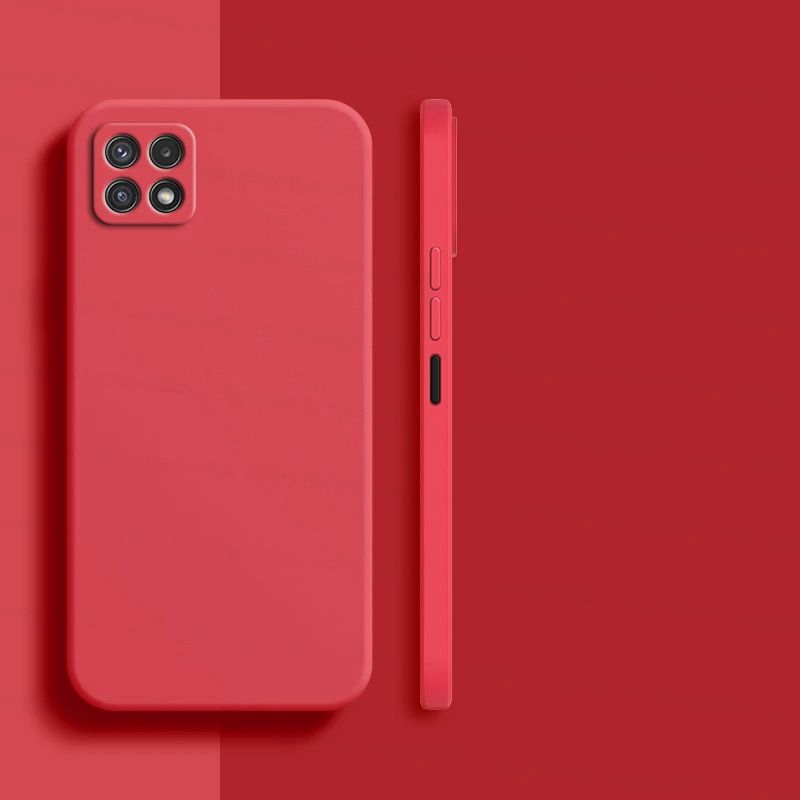 For Samsung Galaxy A22S 5G Case Samsung Galaxy A12 A22S A23 A33 A53 Cover Shockproof Liquid Silicone Phone Case Samsung A22S 5G