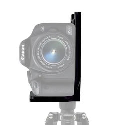 JINTU 범용 카메라 L 브래킷 퀵 릴리스 L 플레이트 1/4 인치 나사 스위스 수직 비디오 호환 Nikon Canon Sony Fuji