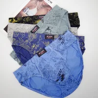 New 5Pcs/Lot Free Shipping Cheapest 100% Cotton Mens Briefs Plus Size Men Underwear Panties 4XL/5XL/6XL Men's Breathable Panties 4