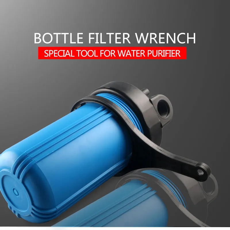 Wrench For Water Purifier 10/20 Inch Fat Filter/Cartridge Housing Bottle Disassembly Tool Plastic Spanner Wrench Hand Fitting