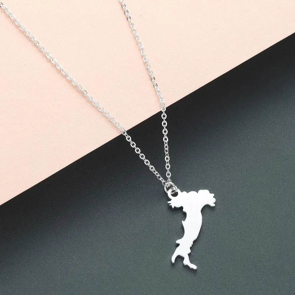 Todorova الفولاذ المقاوم للصدأ مجوهرات Guardian الملاك القلب القلائد للنساء لطيف الحيوان الحصان قلادة قلادة إكسسوارات فتيات