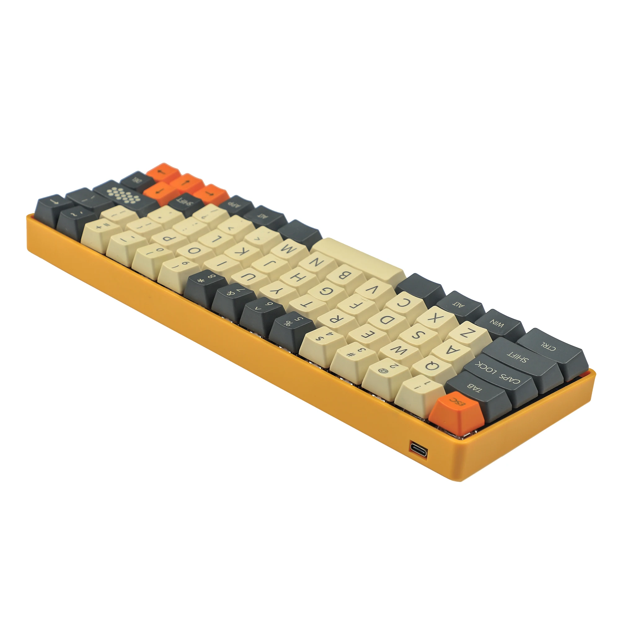 Imagem -03 - Ymdk-minila Layout Teclado Mecânico Qmk Hot Swappable tipo c Pcb 67 Chaves