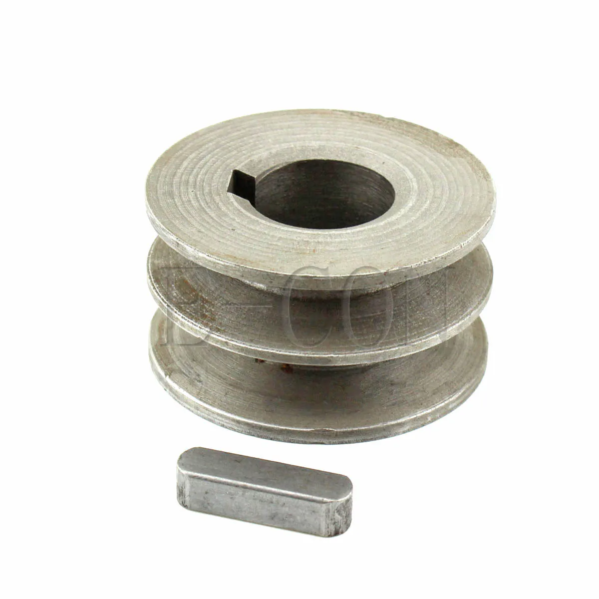 

1/5/10PCS B Type Pulley Double V Groove Bore 19mm/22mm/24mm/28mm OD 80mm for B Belt Motor