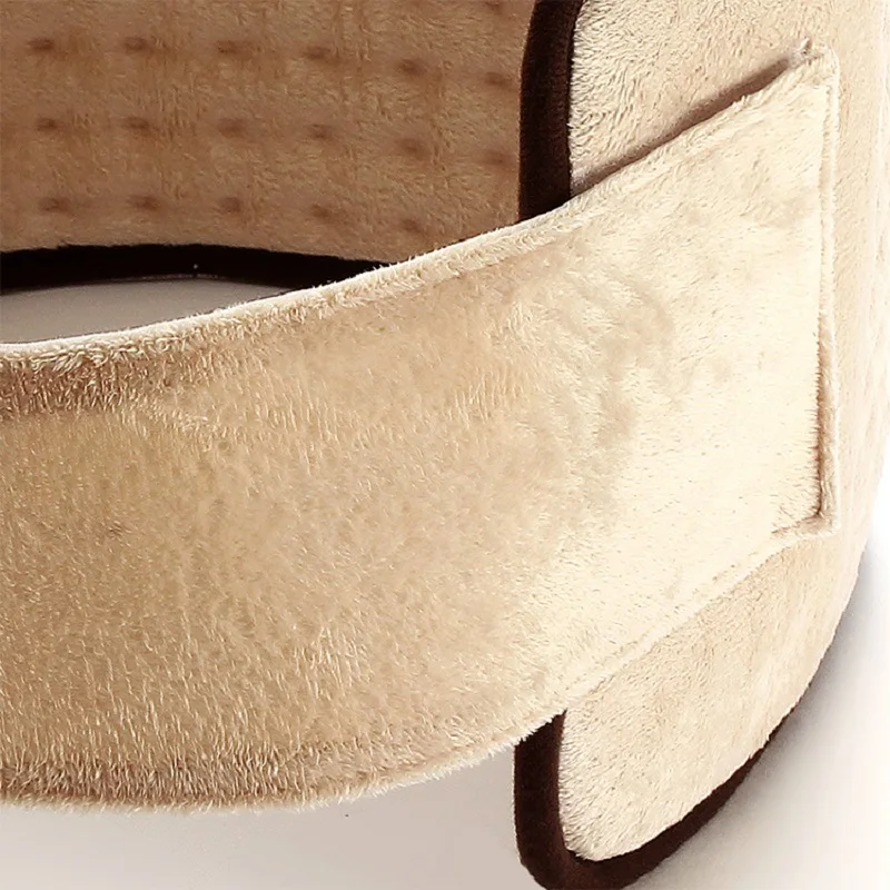 220V - 240V 100W avvolgimento scaldino elettrico del cuscinetto riscaldante della cintura in vita per addome stomaco spina dorsale sollievo dal dolore alla schiena con Controller spina ue