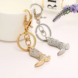 2020 Tinykenro new hot style rhinestone super handsome cowboy boots Mexican style bag wallet keychain