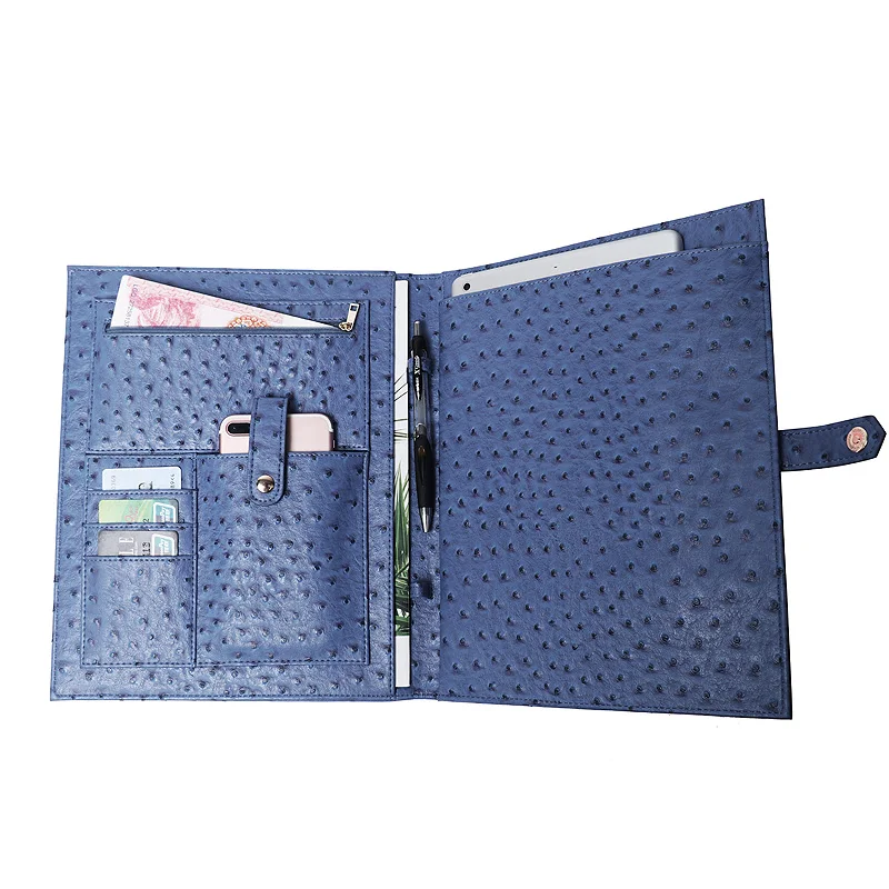 

Hot Sale Document Bag Fashion Snake Pattern File Bag Women Business A4 File Holder Ipad Ostrich Holder