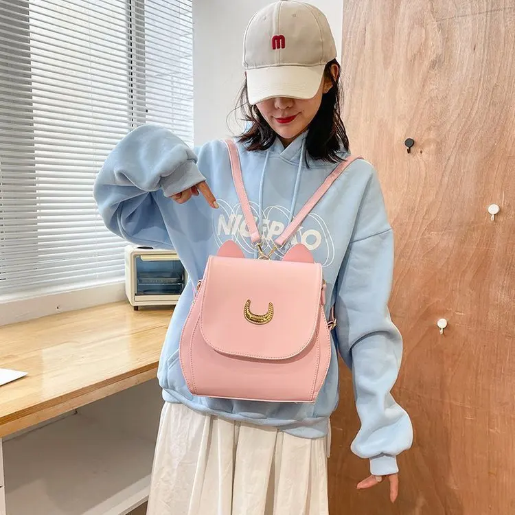 Women Fashion Crossbody Bags Cute Purse Girls Kawaii Handbag Shoulder Bags Ladies Pink Purses Designer Bag Pu Leather 2021