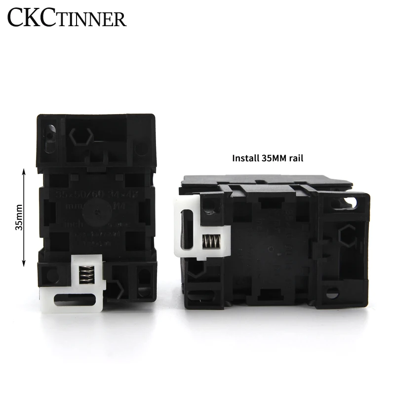 CJX2-1201/1210 50/60HZ 12A AC contactor Din Rail Mounted 3P+1NO Normal Open Contactor 24V-380V