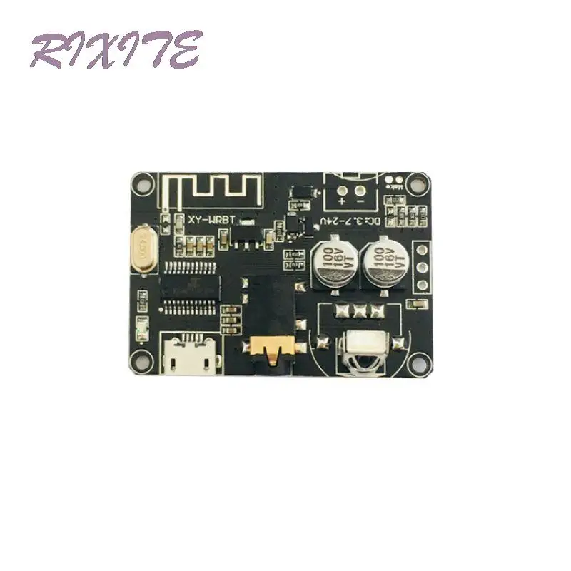 Placa receptora de audio Bluetooth 5,0, placa decodificadora mp3 sin pérdidas, amplificador de audio estéreo con control remoto