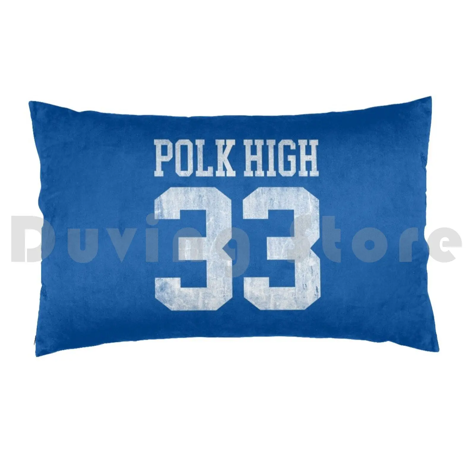 Pillow case Polk Football American No Maam Tv Show Series Vintage Grunge Retro 1990 90s 1980