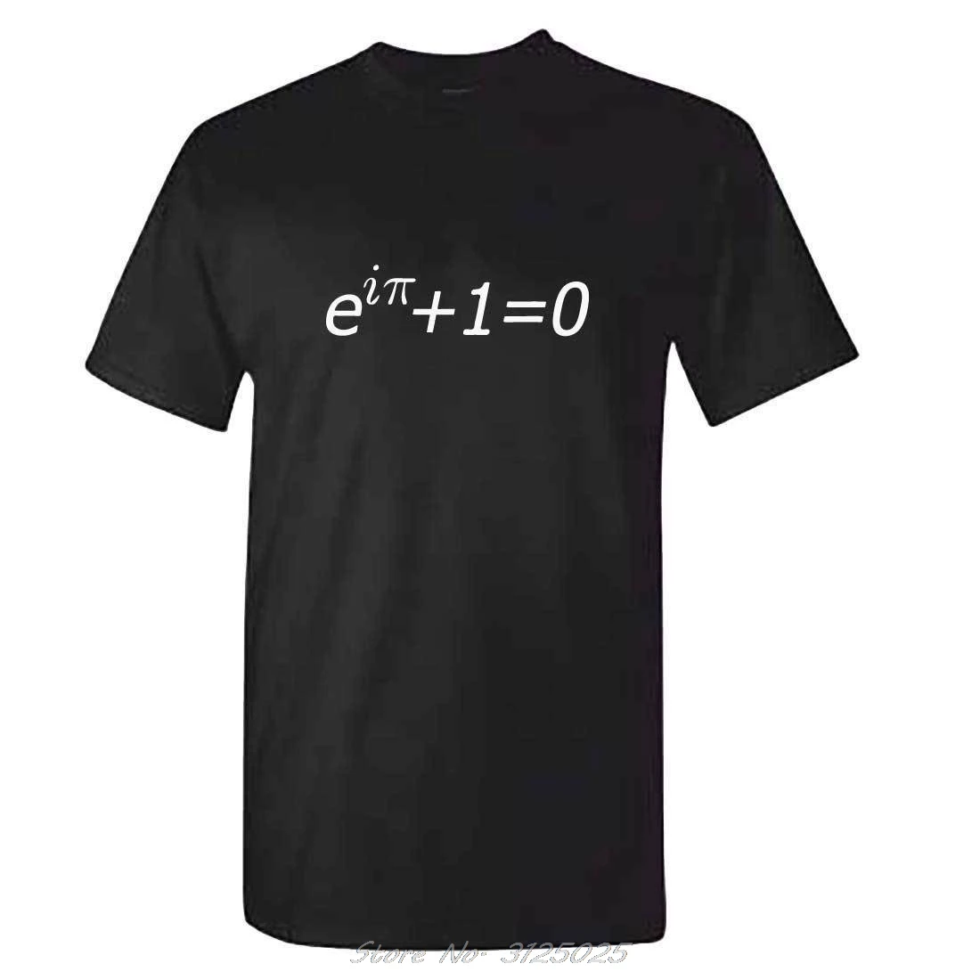 Unisex Euler's Identity Equation Tshirt - Science Maths Physics T-Shirt - Eulers Cool Casual Pride T Shirt Men Unisex Fashion