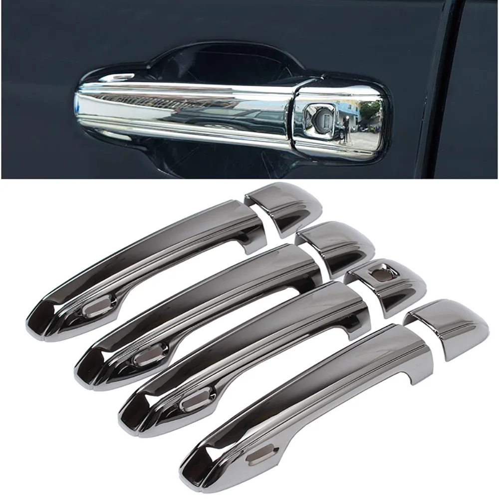 For Lexus LX570 LX 570 2012-2021 GX460 2010-202021 Special Chrome Black Edition Door Handle Cover Trim Car Accessories 4pcs/set