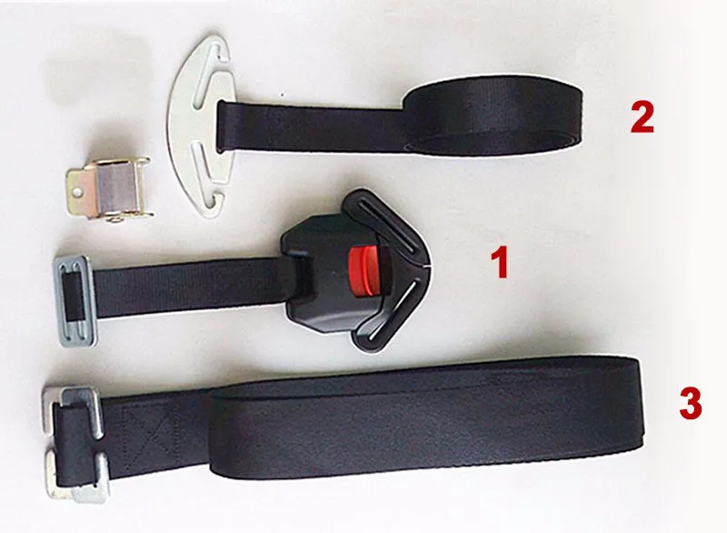 Set Di 2 Imbottiture Per Cinture Di Sicurezza - Morbide E Universali Per Auto, Passeggini E Borse - Colore Grigio - 4