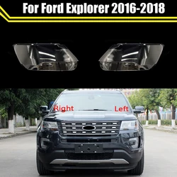 Headlamp Caps For Ford Explorer 2016 2017 2018 Car Front Headlight Lens Cover Lampshade Lampcover Head Lamp Light Glass Shell