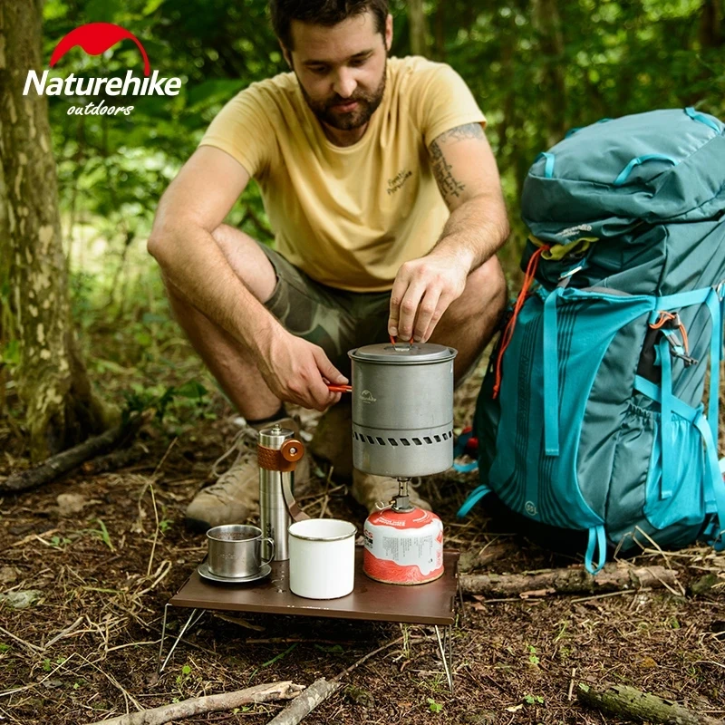 Naturehike Tavolo da Esterno Pieghevole Portatile 6061 Lega di Alluminio Ultraleggero Escursioni nella Natura Campeggio Barbecue Picnic MINI Tavolo