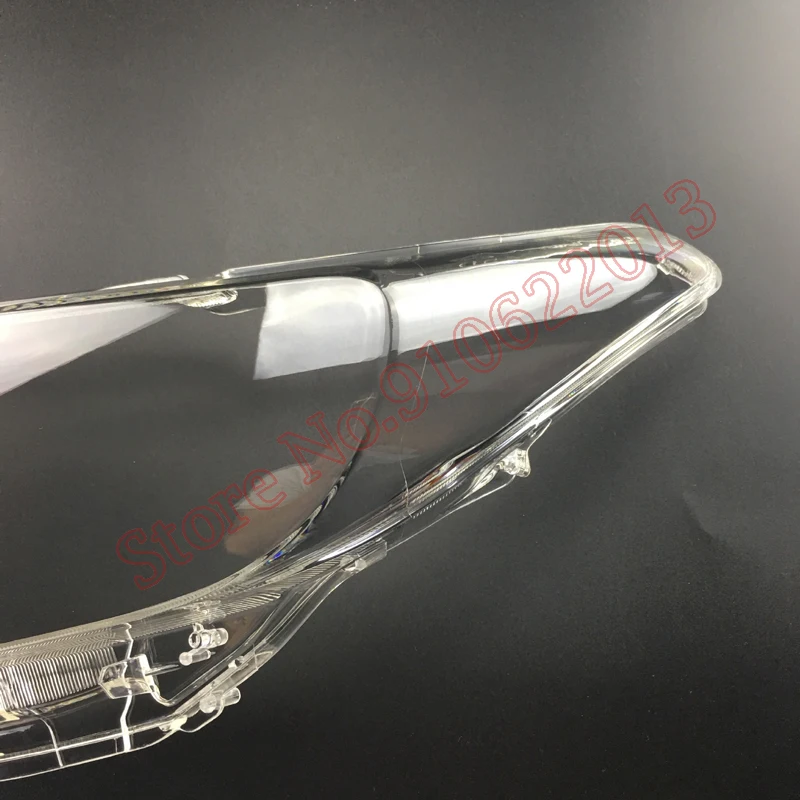 Front Car Headlight Headlamps Transparent Lampshades Lamp Shell Headlights Cover For Toyota Highlander 2012 2013 2014