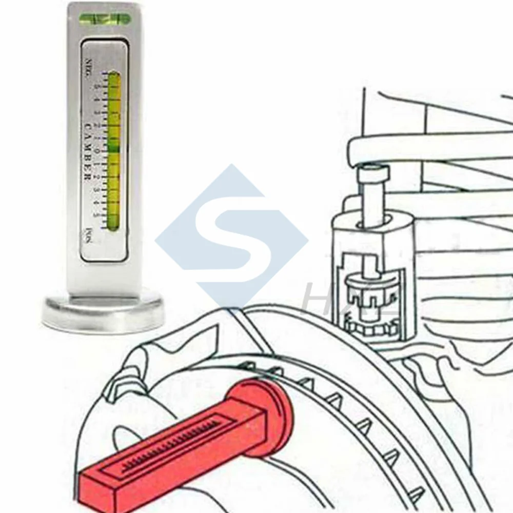 Magnetic Level with Magnetic 4-Wheel Alignment Level Ruler Camber Adjustment Auxiliary Tool with Magnet 4-wheel Alignment Level