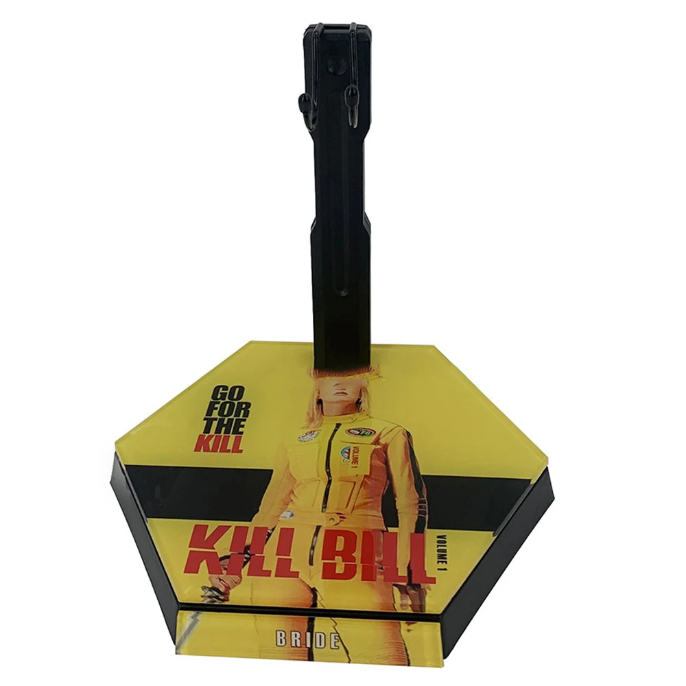 In Stock For Sale 1/6th Solder Stand Platform Bracket Kill Of Bill Movie Star For Usual 12inch Doll Figures Collection