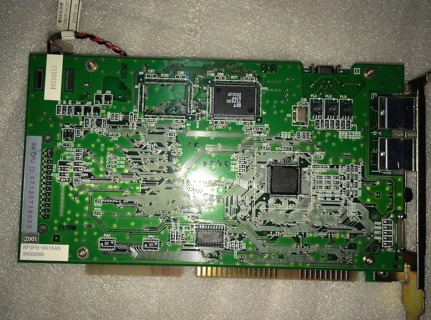 

Industrial equipment board FU JI F7176001(4)A SX-CPU 07120719000 NP3PS-SX1SAS