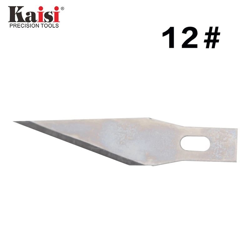 Kaisi 4# 12# 16# Replace Knife Slice Precision Steel Blade Sculpture Knife Scalpel Medical Blade Cutting Tools PCB Maintenance