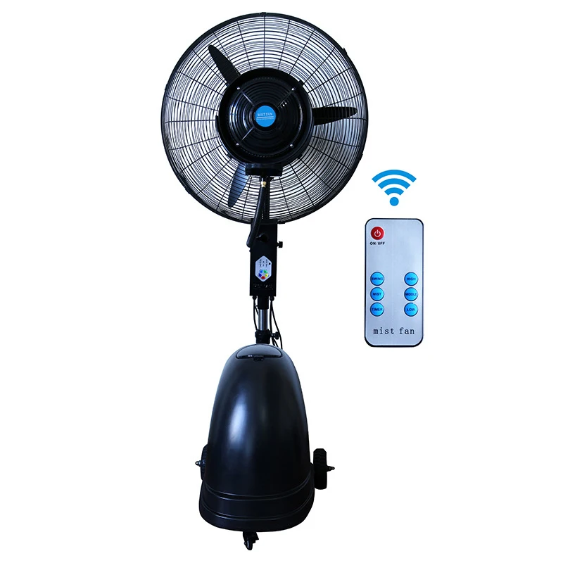 Atomizing Cooling Fan Commercial Powerful Energy-saving Environmental Protection Mobile Cooling Atomizing Fan Factory Humidifica