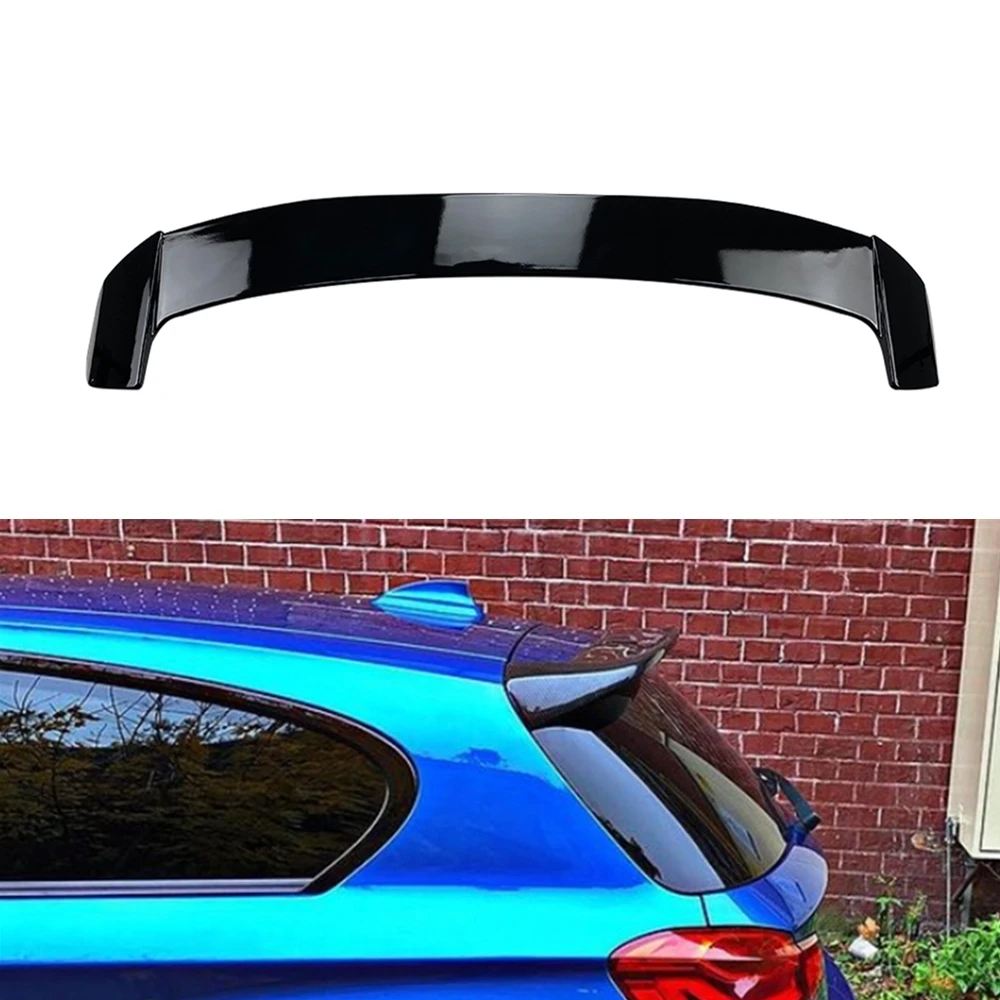 

For BMW 1 Series F21 F20 118i 120i 125i M135i M140i Hatchback 2011-2020 Gloss Black Rear Trunk Spoiler Roof Wing Splitter Lip