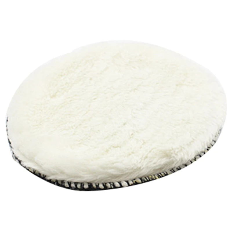 Imagem -06 - Almofada de Polimento de Carro para Polidor Almofadas de Enceramento Bonnet Polidor de Fibra Cuidados de Pintura Pol 125 mm 20 Pcs