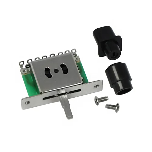 FLEOR-interruptores de 3 vías, 10 unidades, Selector de pastilla de guitarra, interruptores de palanca con 2 puntas