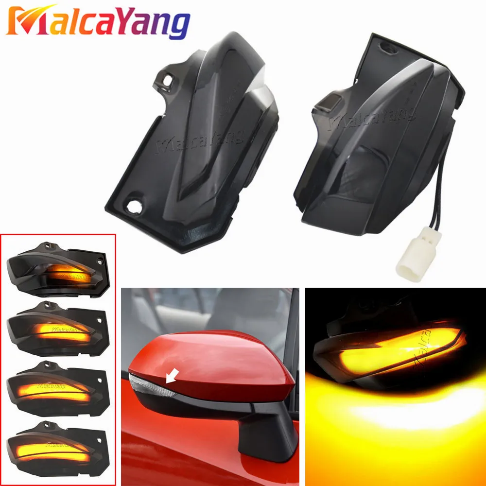 For Toyota Corolla Sport E210 Sienta XP170 Yaris XP210 2019 2021 LED Dynamic Side Mirror Indicator Blinker Sequential Light